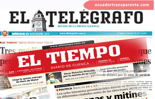Diario el Tiempo es comprado por El Telégrafo