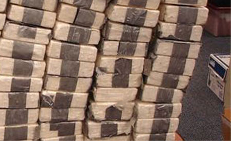 70 kilos de droga, provenientes de Ecuador son incautados en EE.UU