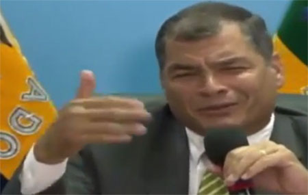 Correa dice que lo de Solca no es un tema muy interesante (Video)
