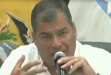 Correa dice que Cynthia Viteri debe hablar de maquillaje pero no de economía (Video)