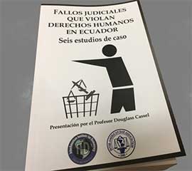 Un libro recoge los peores fallos del poder judicial del Ecuador