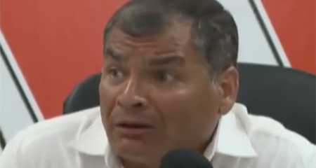 Correa asegura que si gana Lasso, tendrá que quedarse a defender lo logrado