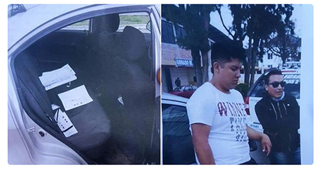 En Ibarra, detienen vehículo con papeletas supuestamente marcadas a favor de Lenin Moreno