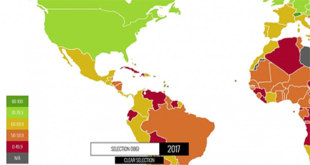 Correa deja a Ecuador como uno de los países con menos libertad económica