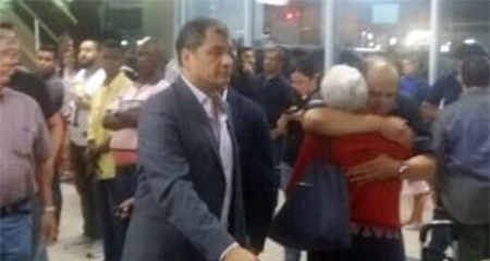 Como «misteriosa» describe medio panameño la visita de Correa a Panamá