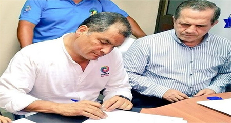Rafael Correa se desafilia de Alianza PAIS