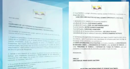 Disidentes de las FARC piden «condiciones humanitarias» para entregar los cuerpos de los trabajadores de El Comercio