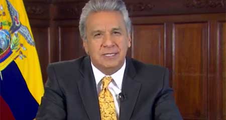 Lenín Moreno anunció préstamos al Ecuador por 10.200 millones de dólares