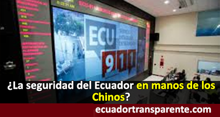 Sistema 911 del Ecuador en manos Chinas. New York times advierte riesgos de uso con fines políticos represivos