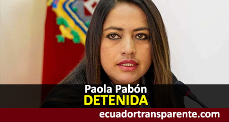 Paola Pabón detenida tras violentas protestas en Quito