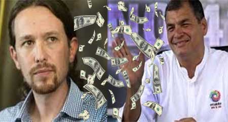 Denuncian que Rafael Correa habría financiado con 54 millones a Podemos de España