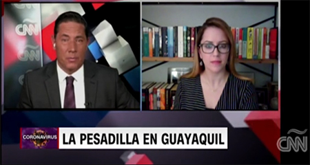 No todo son noticias falsas como dice la ministra Romo: CNN recoge la noticia de los cadáveres en las calles de Guayaquil