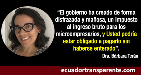 Microempresarios: ¡a pagar, aunque pierdan!