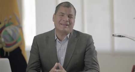 Correa solicita a Tribunal seguir cobrando la pensión vitalicia de expresidente