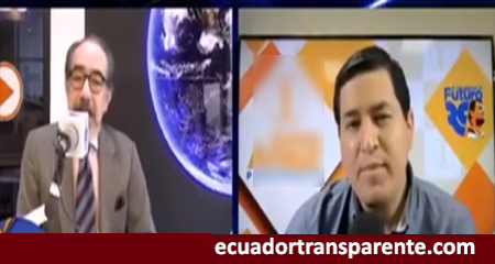 Andrés Arauz queda mal ante pregunta de periodista Jorge Ortíz