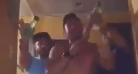 Daniel Salcedo desde la cárcel graba video, bailando.