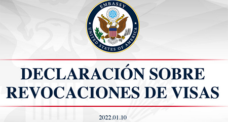 Embajada de Estados Unidos reconoce haber retirado visas a jueces ecuatorianos como esfuerzo anticorrupción
