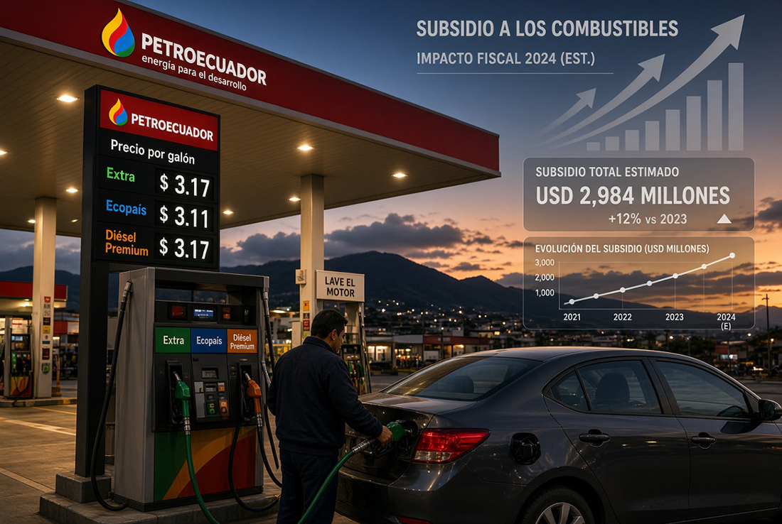 Gasolinas Extra y Ecopa�s bajan a 3.71 y di�sel a 3.11 desde el 12 de octubre de 2026