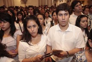En Guayaquil, cerca de 1.500 jóvenes prometieron castidad